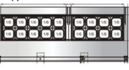 מקרר דלפק 3 דלתות 70X185 סלטיה חצי עומק אוויר מאולץ אמיתי – תמונה 3