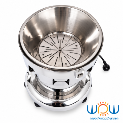 מסחטת מיצים קשים תעשייתית 750W עם פליטה אוטומטית (עד 160 ק"ג/שעה)