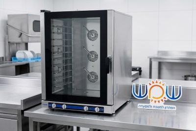 תנור קומבי איטלקי מקצועי 10 מגשים Piron עם בורר מהירות ואדים